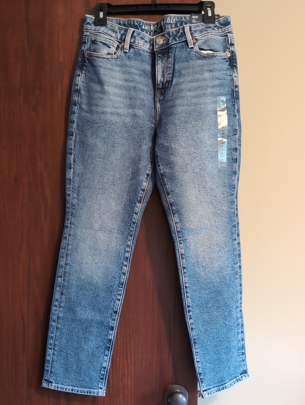 American Eagle Outfitters Medium Wash Straight Leg Jeans